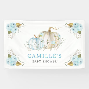 Little Pumpkin Boy Baby shower Party Spandoek