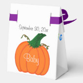 Little Pumpkin Bundle of Joy Baby shower Bedankdoosjes (Achterkant)