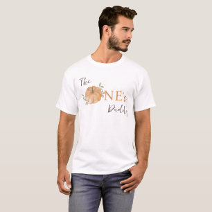 Little Pumpkin Daddy Herfst Eerste 1e verjaardag T-shirt