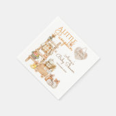 Little Pumpkin Fall Locally Grown Baby Shower Servet (Hoek)