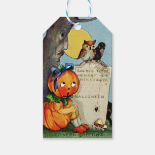 Little Pumpkin Girl en Friends Cadeaulabel