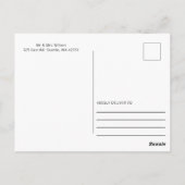 Little Pumpkin Herfst Baby shower Bedankt Briefkaart (Achterkant)