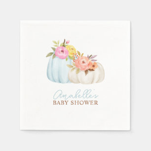 Little Pumpkin Herfst Baby shower gepersonaliseerd Servet