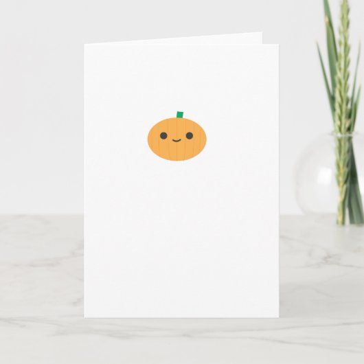 Little Pumpkin Kaart (Voorkant)
