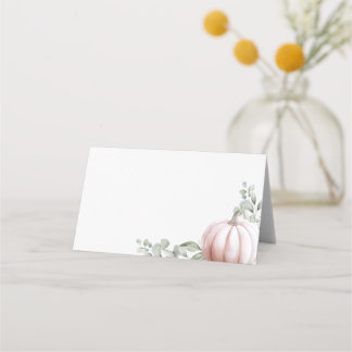 Little Pumpkin Voedsetiket • Tent Plaatskenmerk Bl