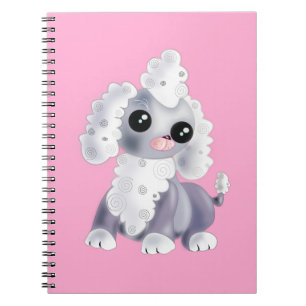 Little Puppy Roze Notitieboek - Uw kleuren - Tekst