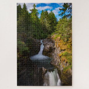 Little Qualicum Herfsten Vancouver Island Canada Legpuzzel