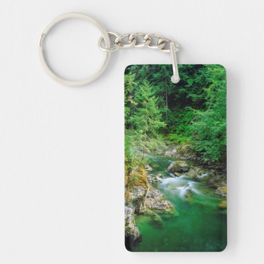 Little Qualicum-rivier Sleutelhanger (Voorkant)