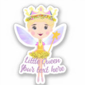 Little Queen Sticker (Voorkant)