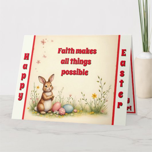 Little Rabbit Easter Populair Collectie Kaart (Voorkant)