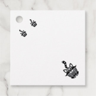 Little Raccoon Bedankjes Labels
