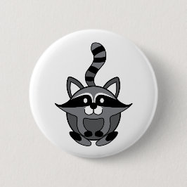 Little Raccoon Ronde Button 5,7 Cm