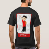 Little Rainbow Comics Stan T-shirt Black (Achterkant)