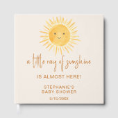 Little Ray of Sunshine Boho Baby shower Gastenboek (Voorkant)