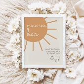 Little Ray of Sunshine Ma-Osa Bar Poster
