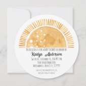 Little Ray of Sunshine Sun Waterverf Baby shower Kaart (Voorkant)