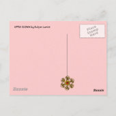 LITTLE RED CLOWN BRIEFKAART (Achterkant)