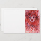 LITTLE RED CLOWN BRIEFPAPIER (Voorkant / Achterkant)