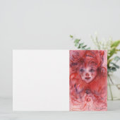 LITTLE RED CLOWN BRIEFPAPIER (Staand voorkant)