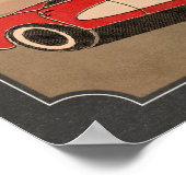 Little Red Corvette 1957  print (Hoek)