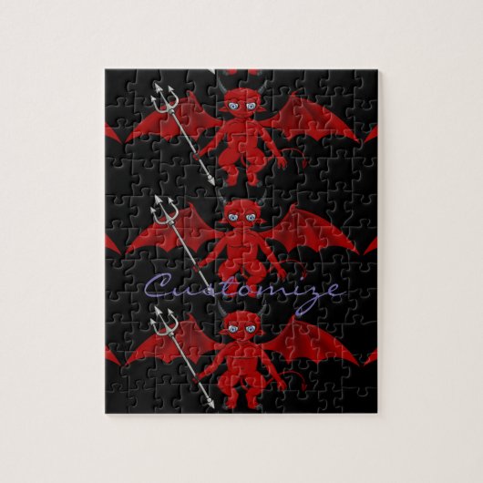 Little Red Devil Thunder_Cove Legpuzzel (Verticaal)