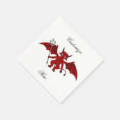 Little Red Devil Thunder_Cove Servetten (Hoek)