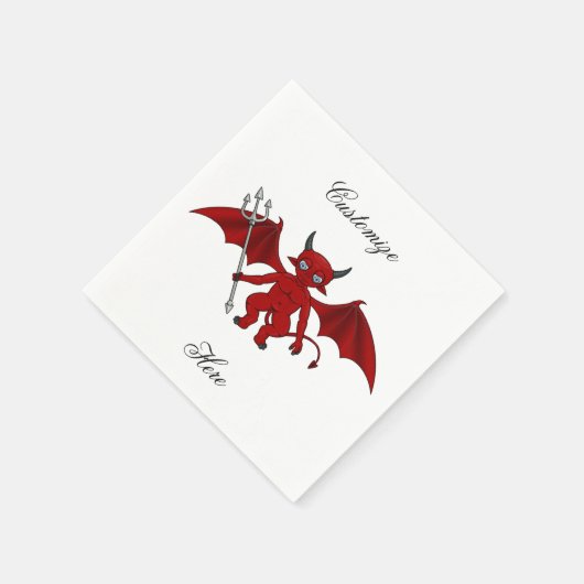 Little Red Devil Thunder_Cove Servetten (Hoek)