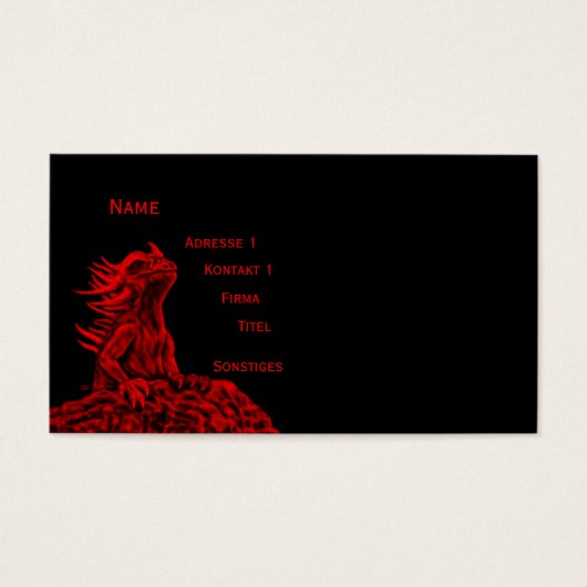 Little red Dragon (Devant)