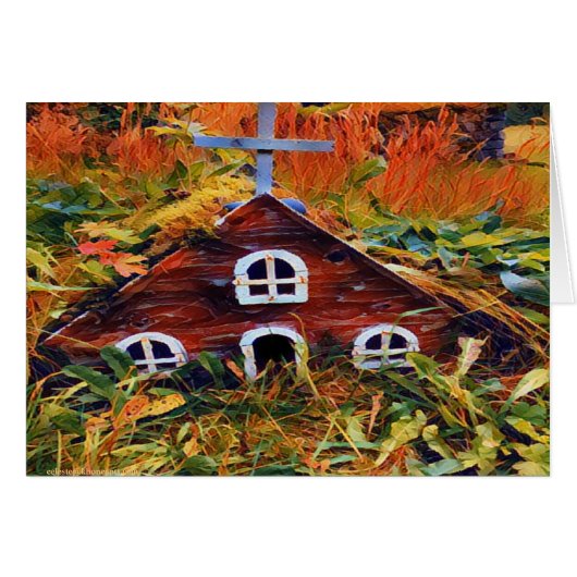 Little Red Fairy House (Voorkant Horizontaal)