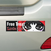 Little Red Free Treat Bumpersticker (Op auto)