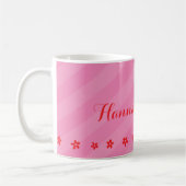 Little Red Ladybug Personalized Mug Koffiemok (Links)