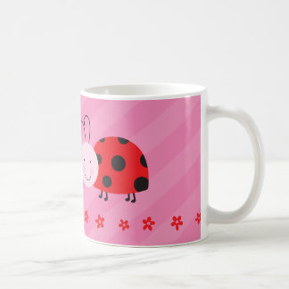 Little Red Ladybug Personalized Mug Koffiemok