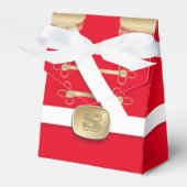 Little Red Nutcracker Speelgoed Soldier Favor Boxe Bedankdoosjes (Voorkant Zijde)