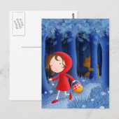 Little Red Riding Hood - briefkaart (Voorkant / Achterkant)