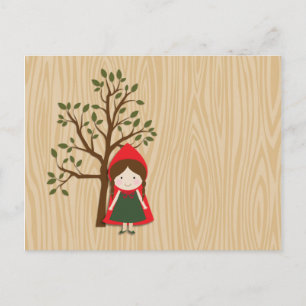 Little Red Riding Hood Briefkaart