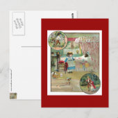 Little Red Riding Hood Briefkaart (Voorkant / Achterkant)