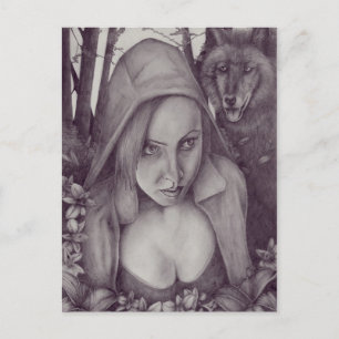 Little Red Riding Hood Briefkaart