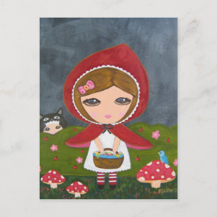Little Red Riding Hood Briefkaart