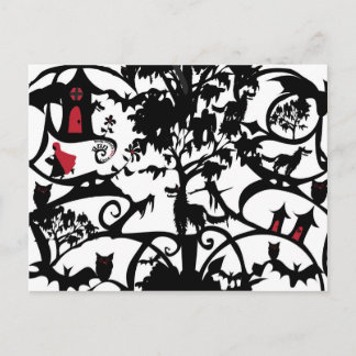 Little Red Riding Hood Briefkaart