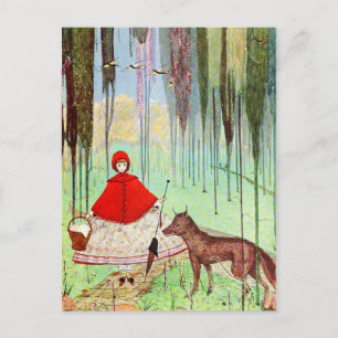 Little Red Riding Hood Briefkaart