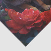 Little Red Riding Hood & De Wolf Decoupage Tissuepapier (Detail)