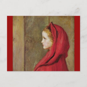 Little Red Riding Hood door John Everett Millais Briefkaart