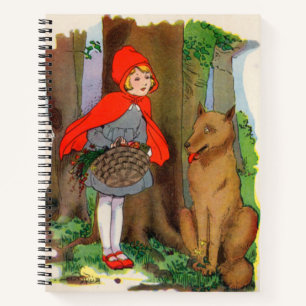 Little Red Riding Hood en de Wolf Notitieboek