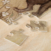 Little Red Riding Hood en Wolf Legpuzzel (Zijkant)