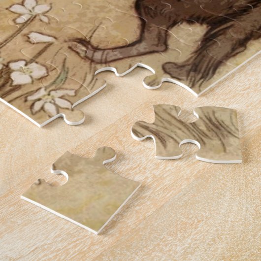 Little Red Riding Hood en Wolf Legpuzzel (Zijkant)