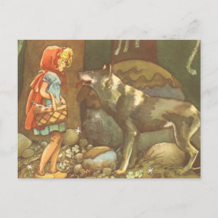Little Red Riding Hood,  Fairy Tale Briefkaart