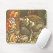 Little Red Riding Hood,  Fairy Tale Muismat (Met muis)