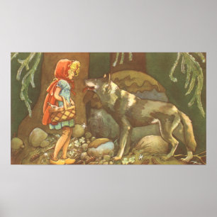 Little Red Riding Hood,  Fairy Tale Poster