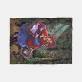 Little Red Riding Hood Fleece Deken (Voorkant (Horizontaal))