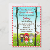 Little Red Riding Hood Kaart (Voorkant)